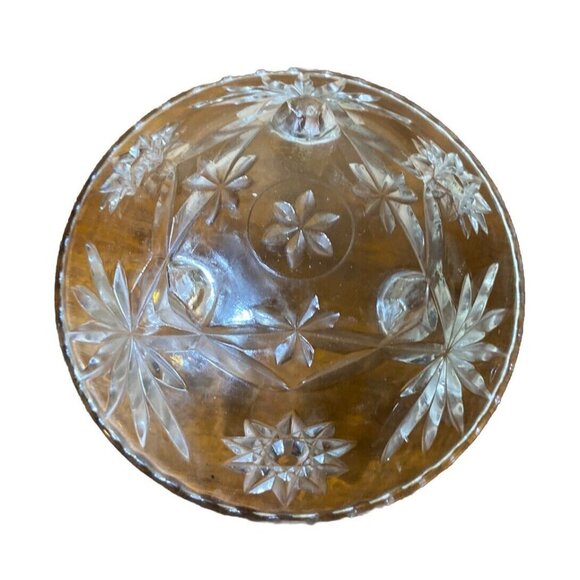 Vintage Anchor Hocking 3 Footed Candy Dish 6.5” Early American Prescut - Picture 2 of 8